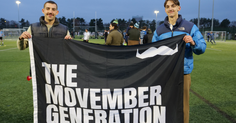 Alex Crawford (left) and Henry Dalton (right), the organisers of this huge event 